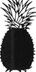 A black and white image of a pineapple

AI-generated content may be incorrect.